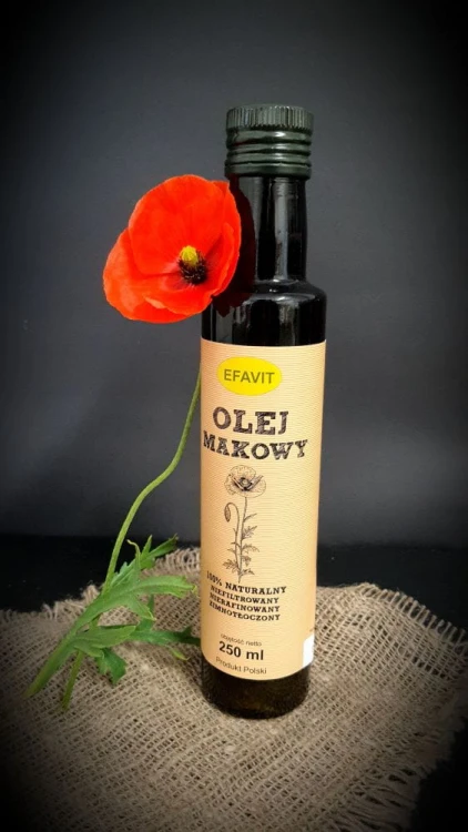 olej makowy Efavit
