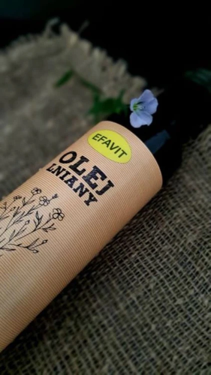 olej lniany Efavit