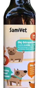 Olej dla psa i kota zdrowa sierść Samivet